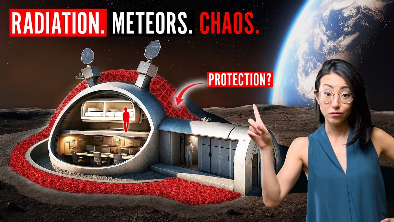 Collab with Dami Lee on video exploring our Future on the Moon